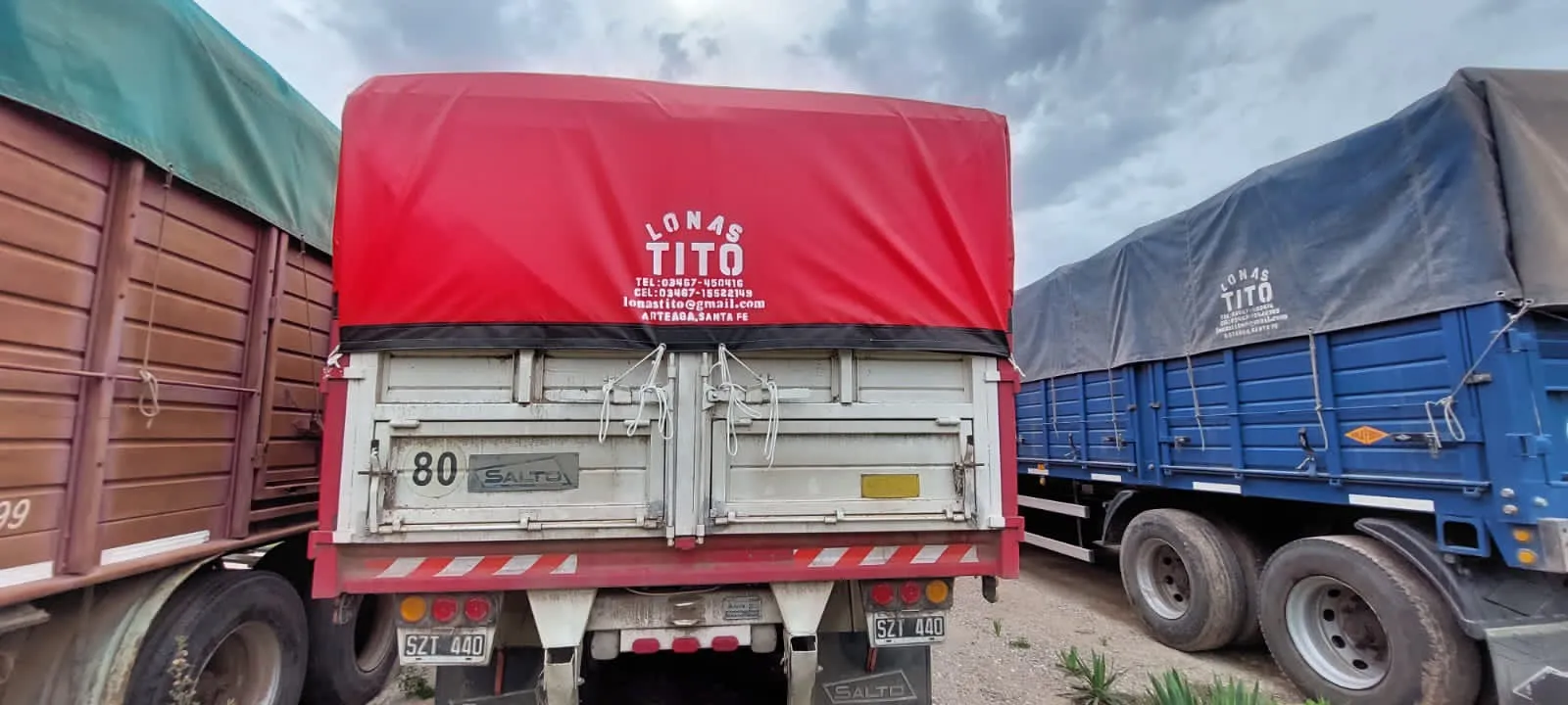 Lona para camión realizada por Lonas Tito