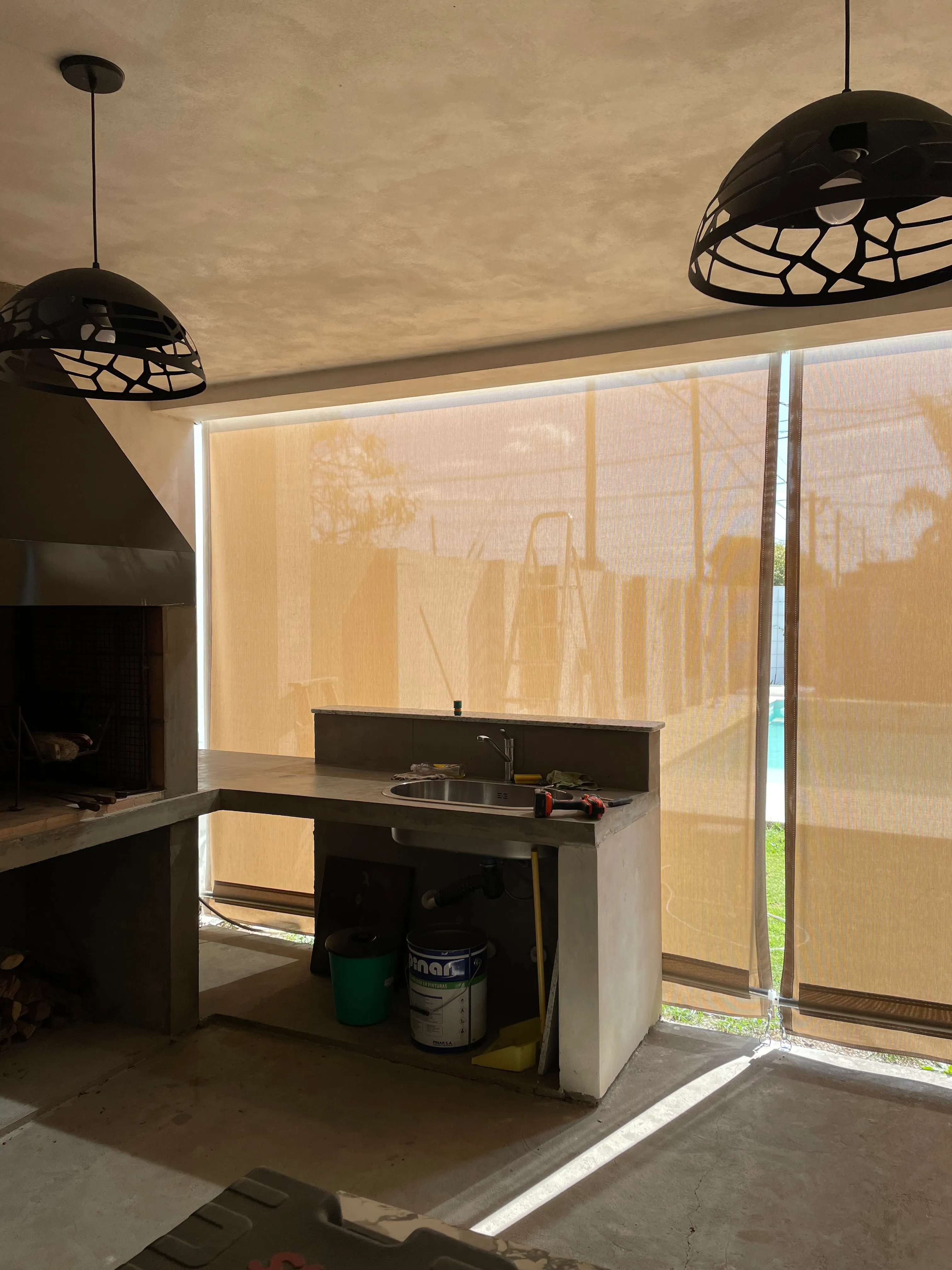 Cortinas para interior instaladas por Lonas Tito