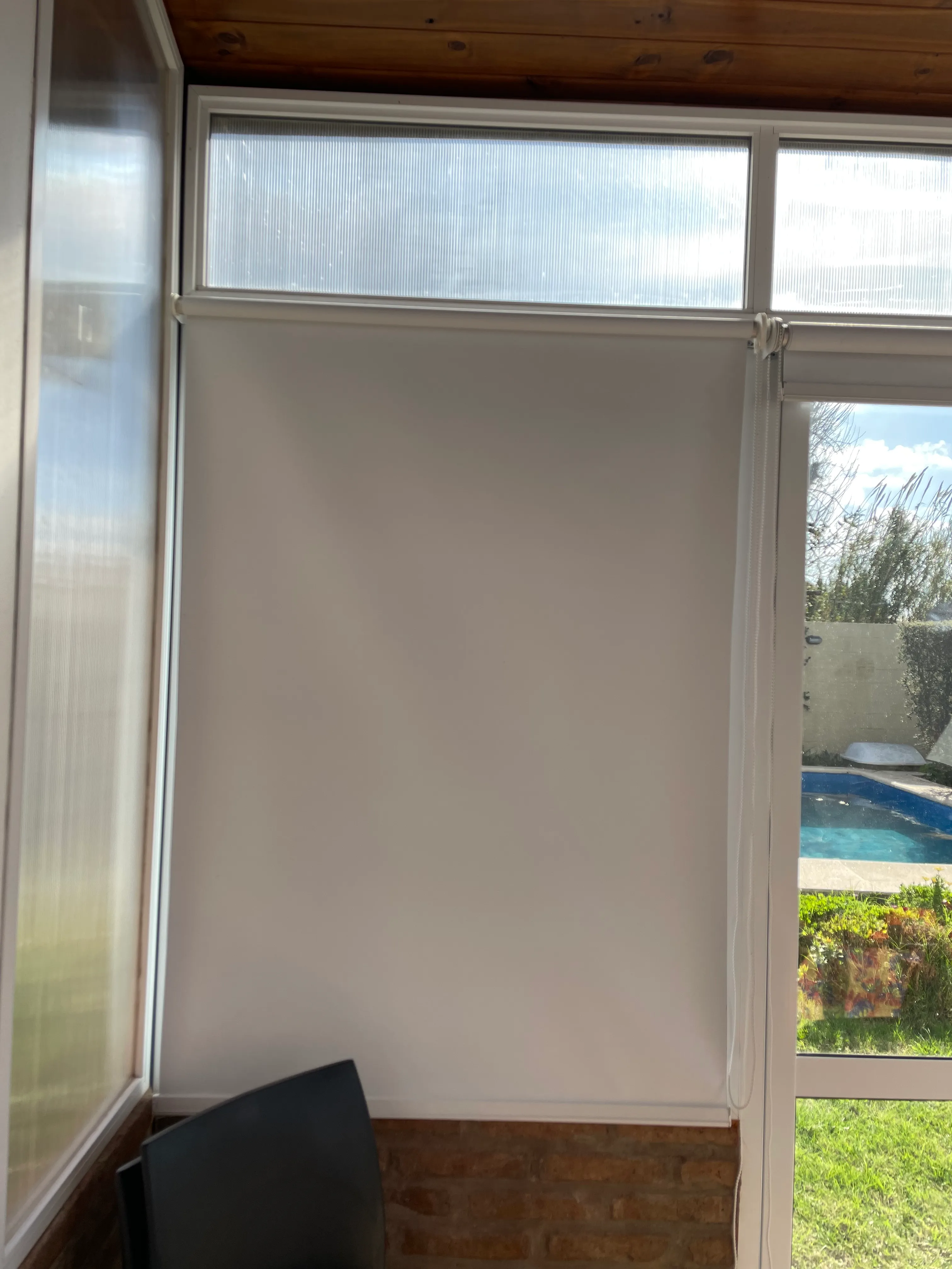 Cortina para interior realizada por Lonas Tito