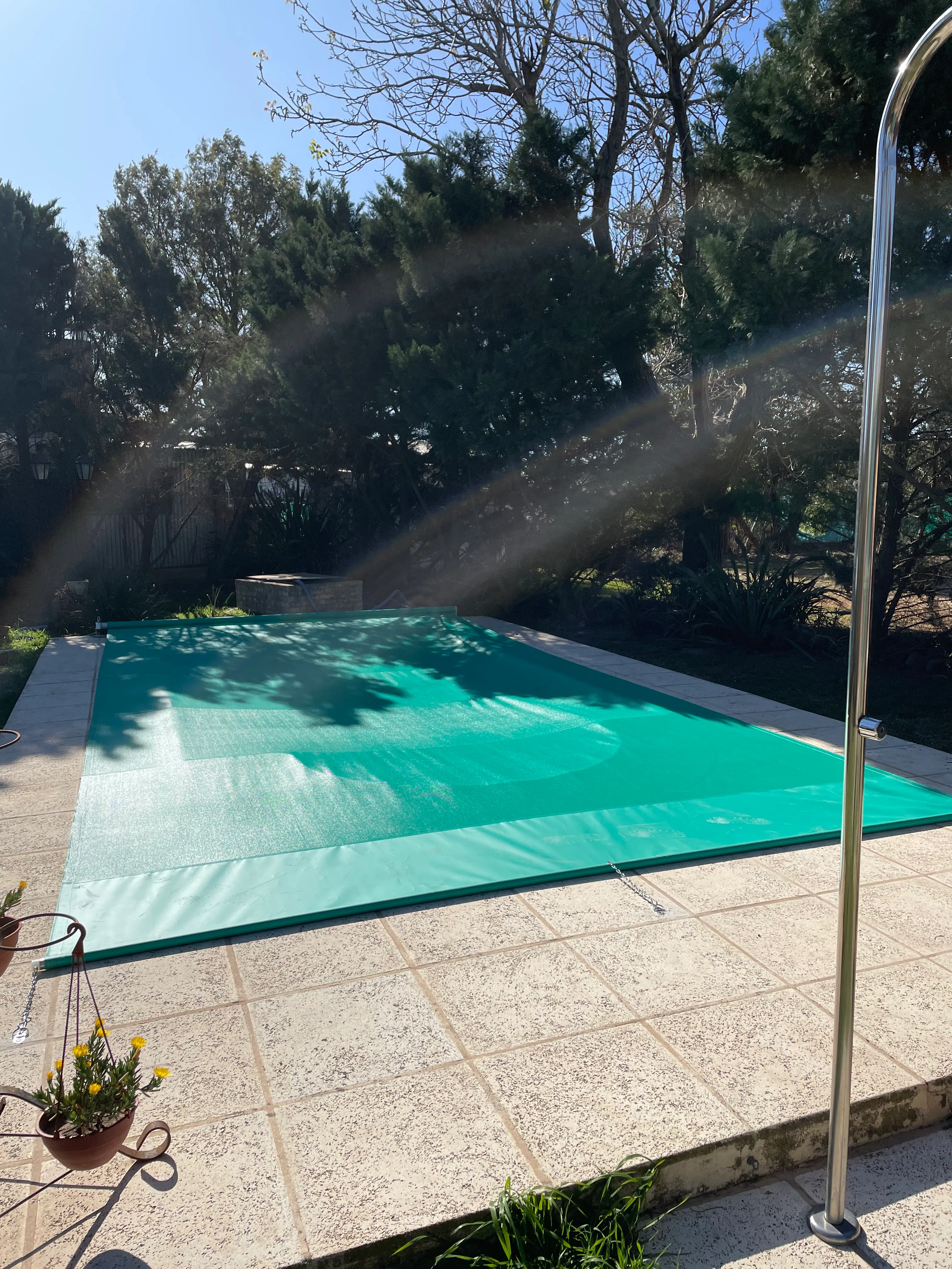 Cobertor de pileta realizado por Lonas Tito