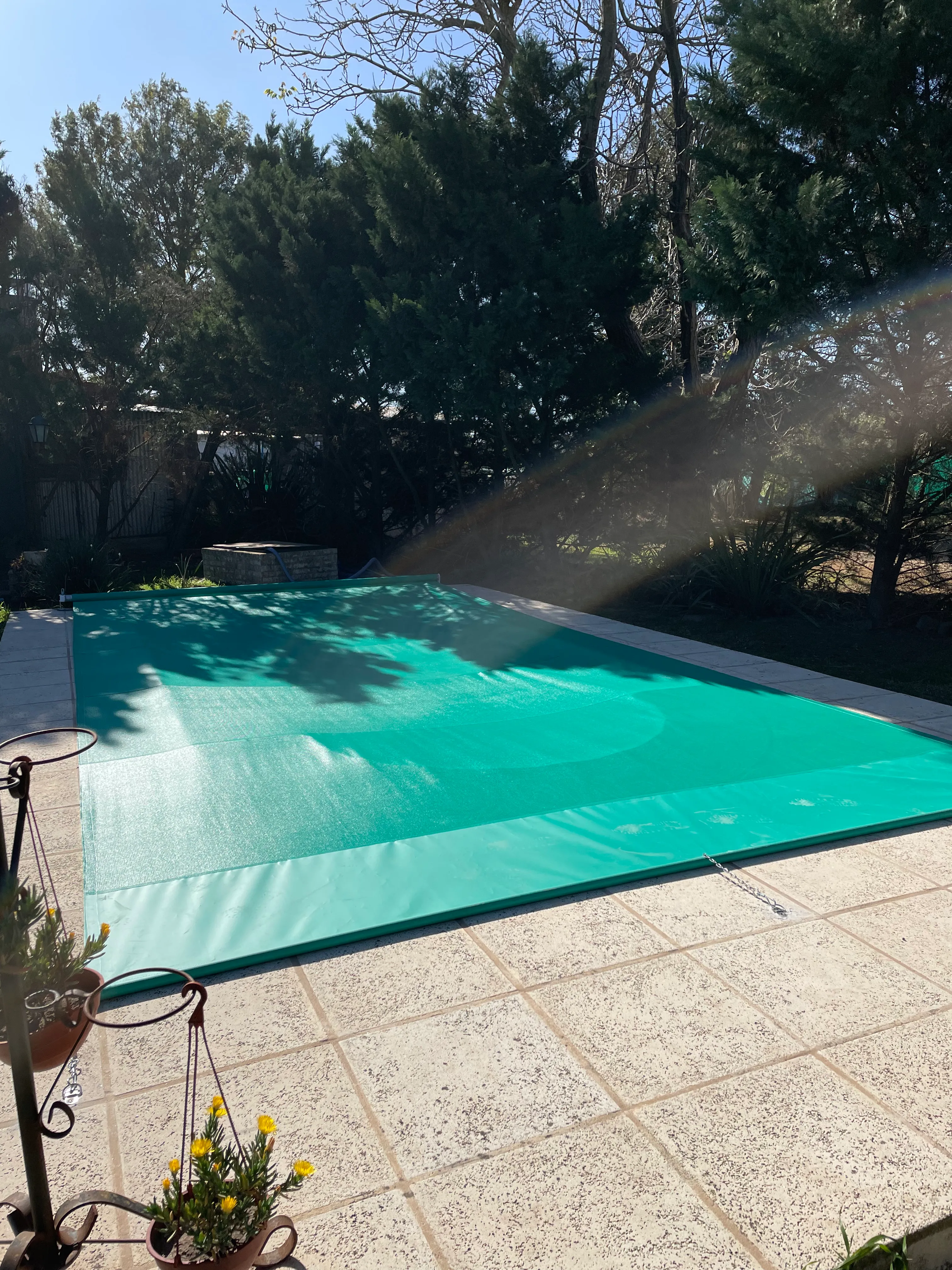 Cobertor de pileta realizado por Lonas Tito