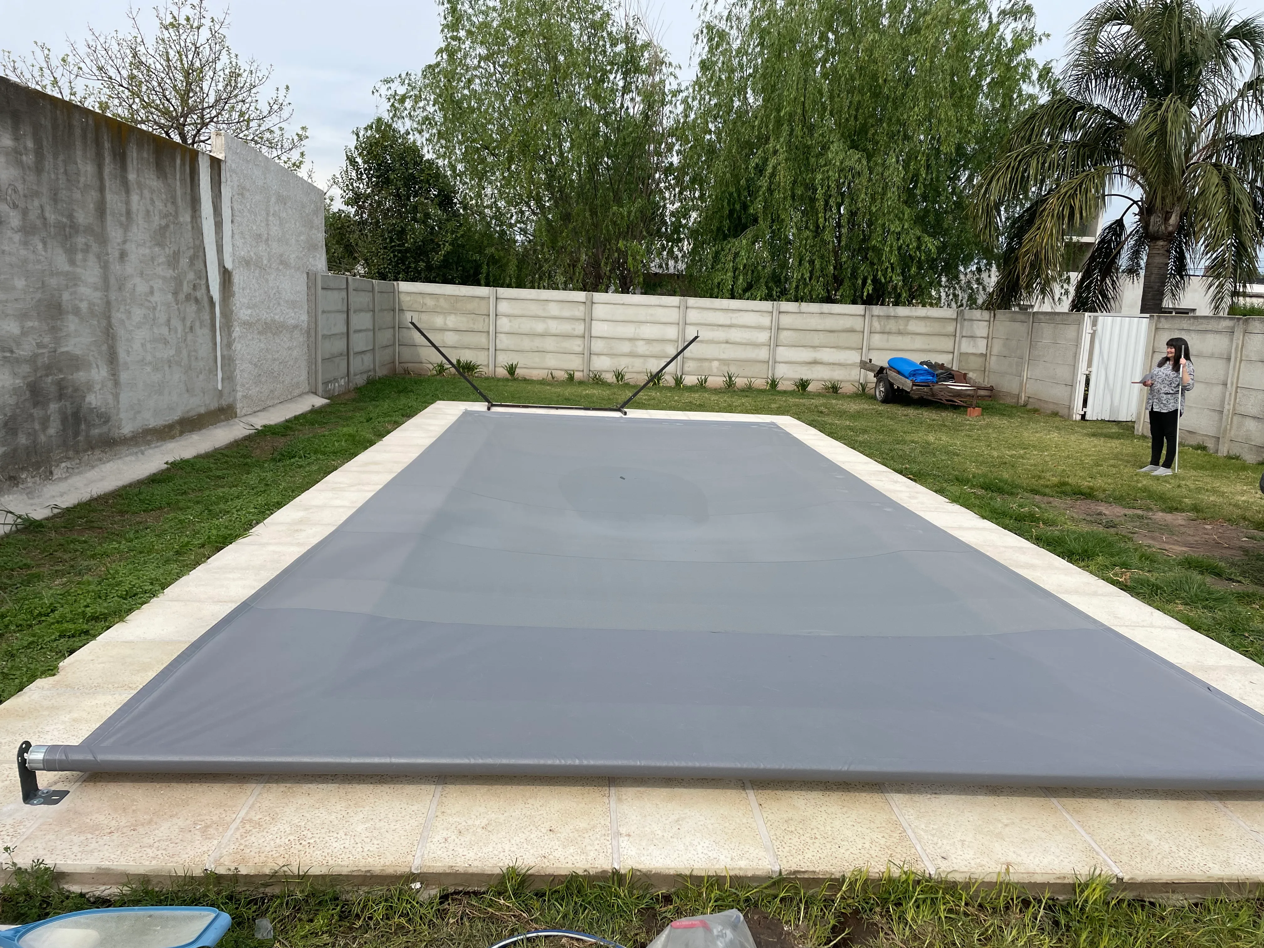 Cobertor de pileta realizado por Lonas Tito